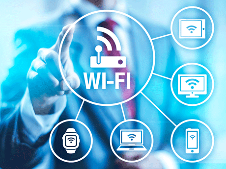  صفحه اتصال به Wi-Fi در دستگاه‌های مختلف