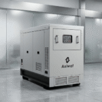 ژنراتور گازسوز 25kva برند AXIWAT